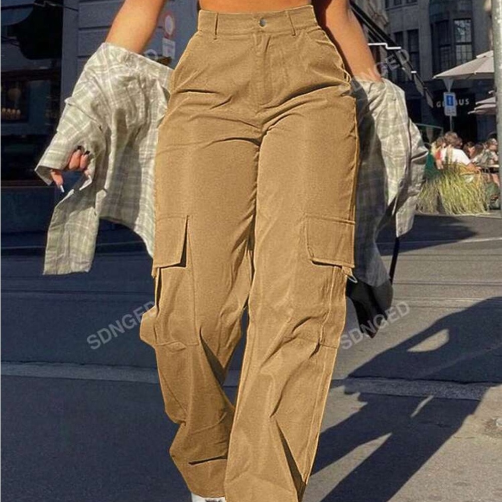 Khaki cargo pants size xs